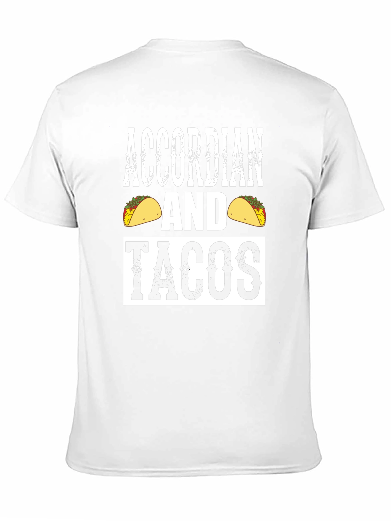 Accordion and Tacos Graphic Tee