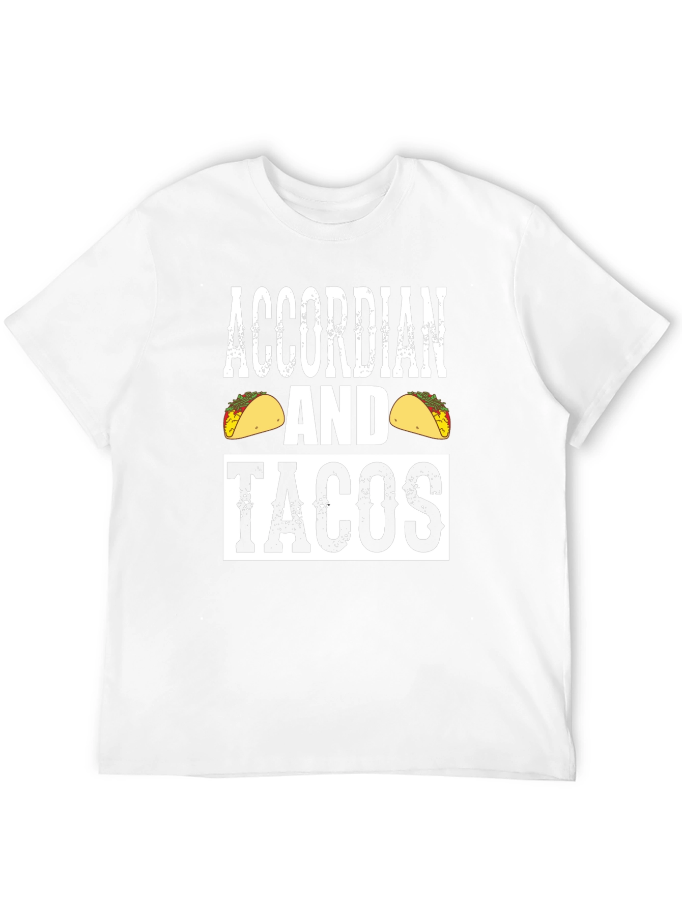 Accordion and Tacos Graphic Tee