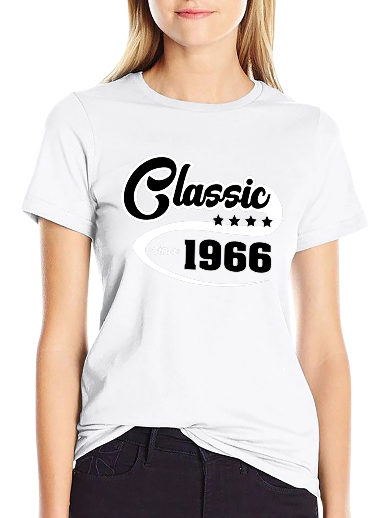 Classic Since 1966 Black Graphic Tee