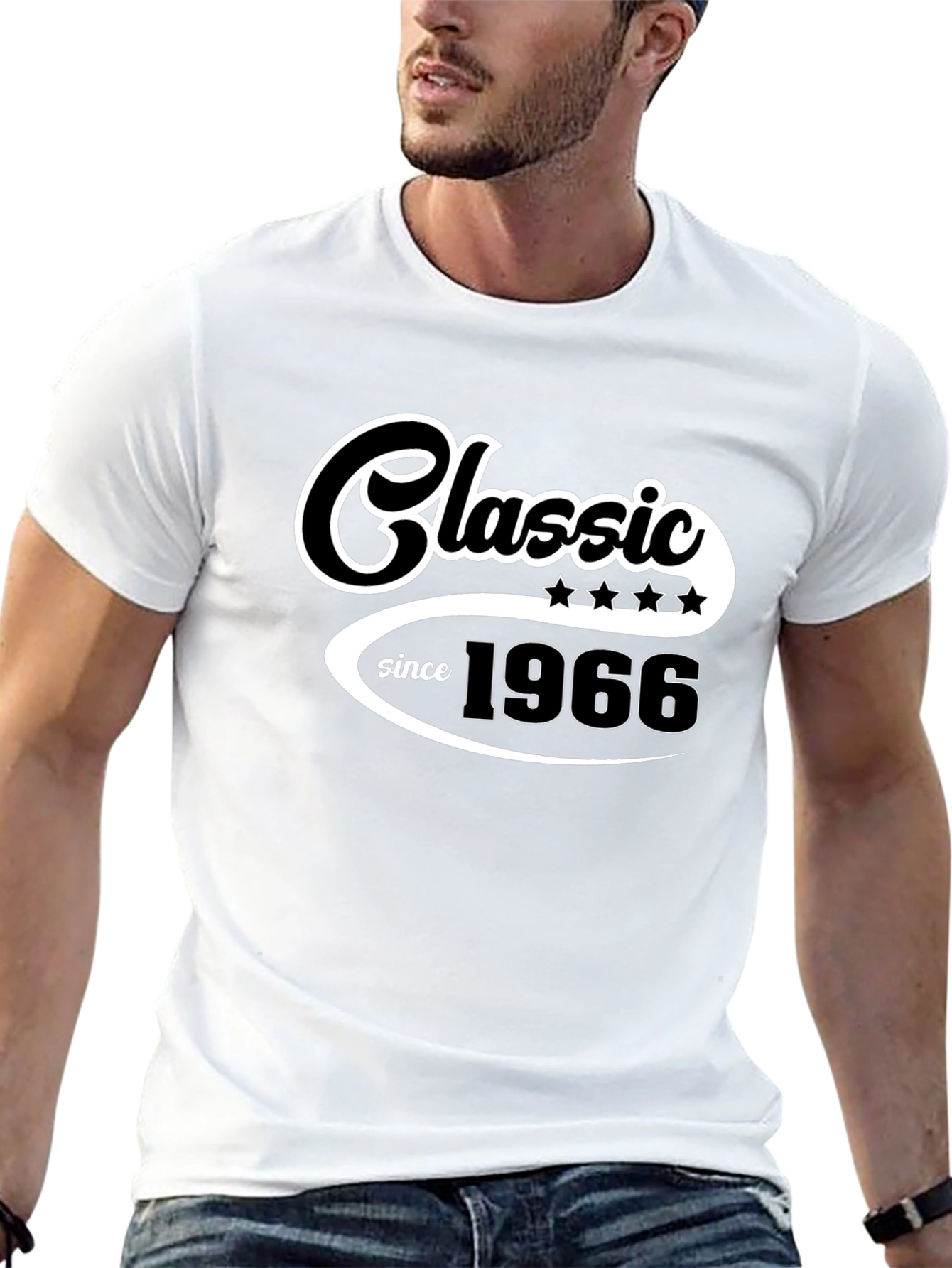 Classic Since 1966 Black Graphic Tee