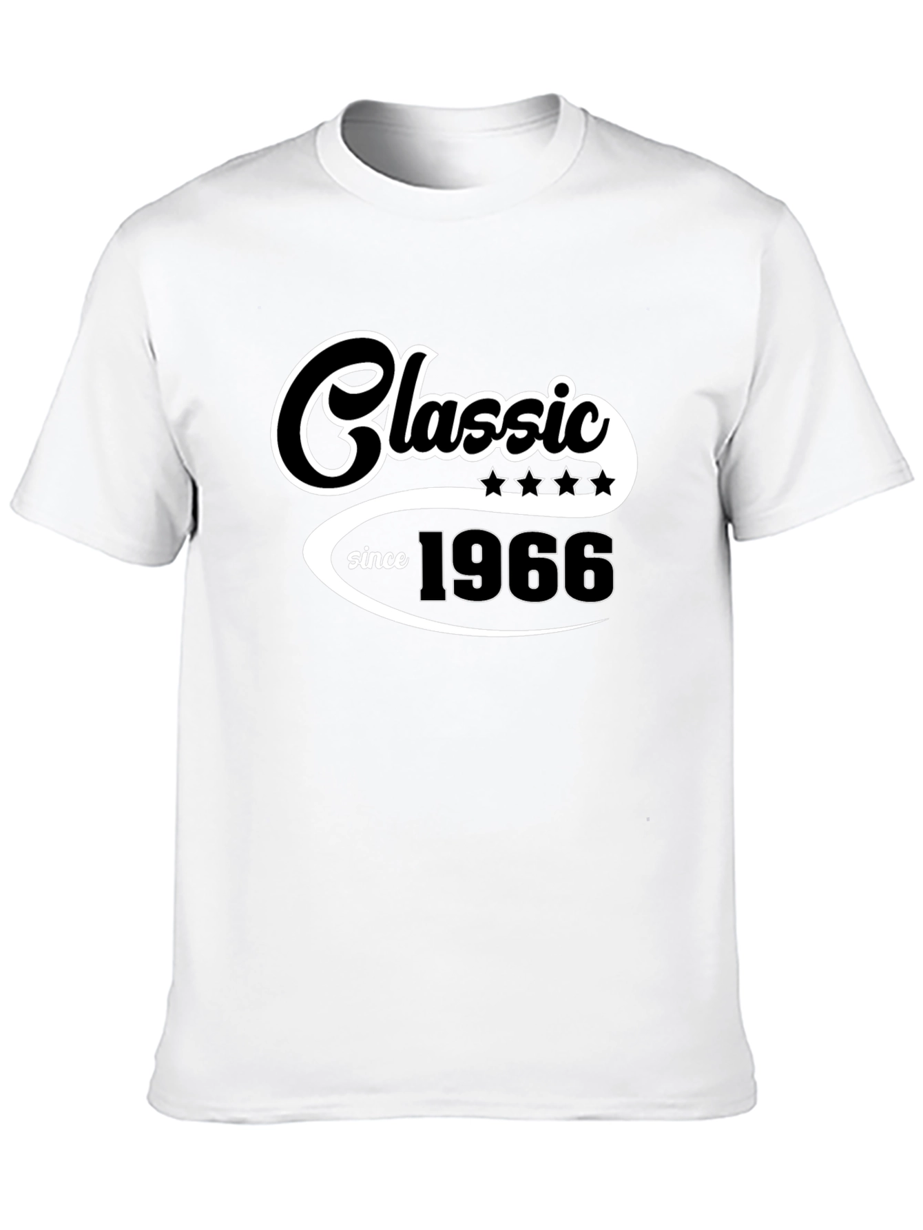 Classic Since 1966 Black Graphic Tee
