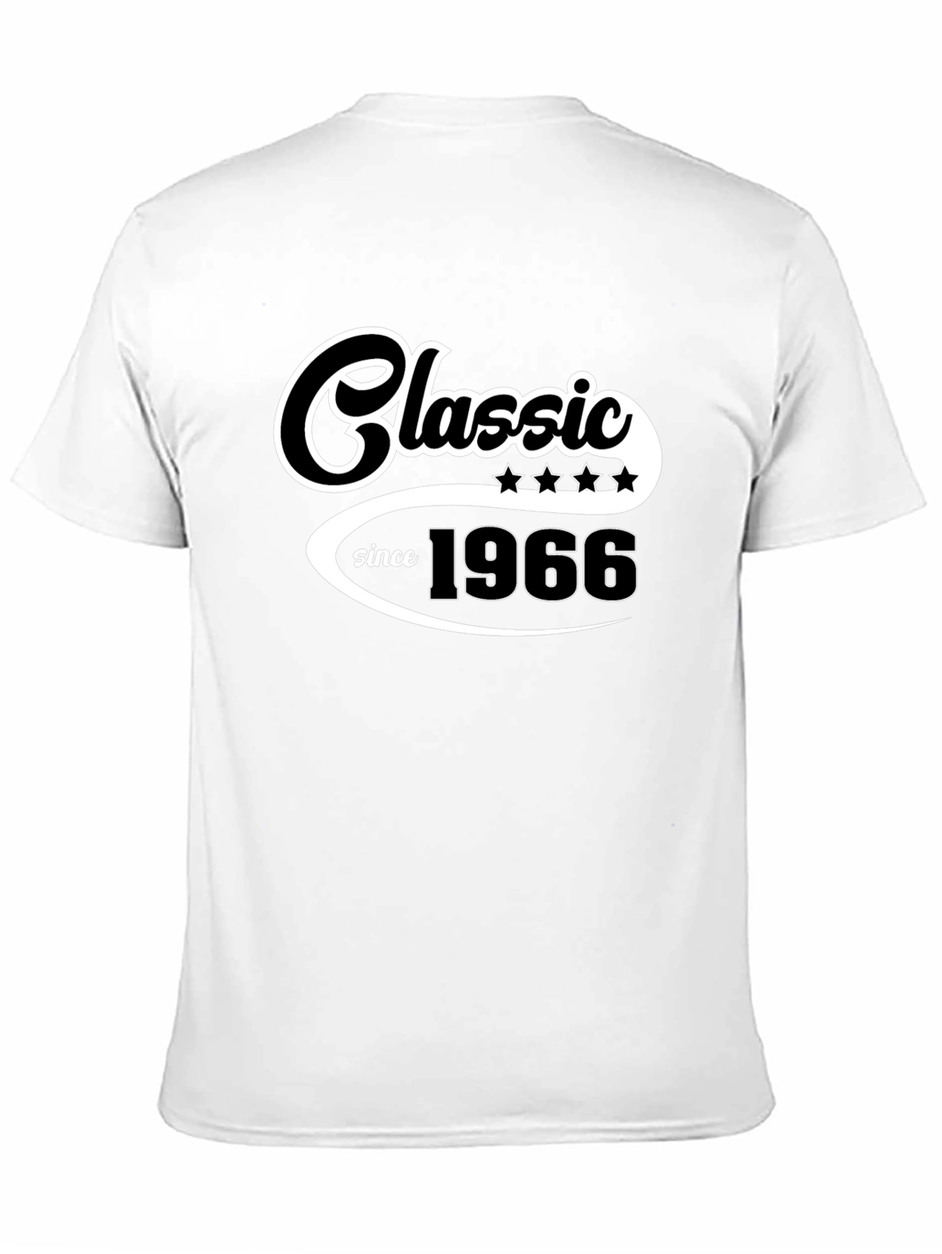 Classic Since 1966 Black Graphic Tee