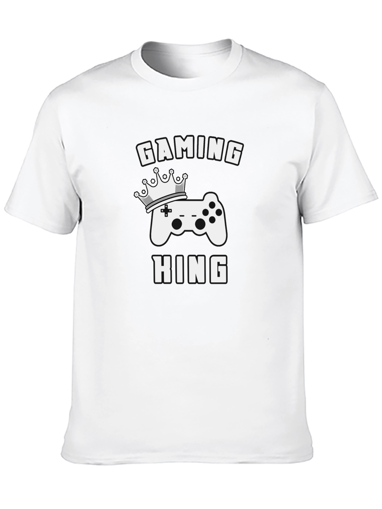 Gaming King T-Shirt - Gamer Style!