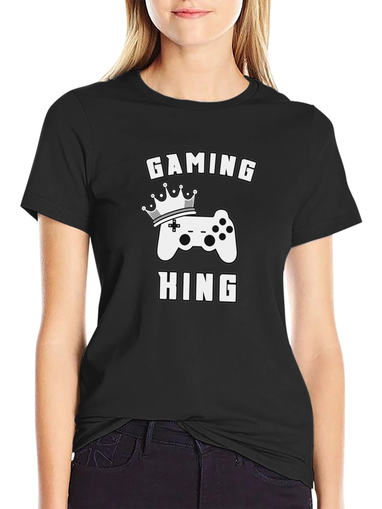 Gaming King T-Shirt - Gamer Style!