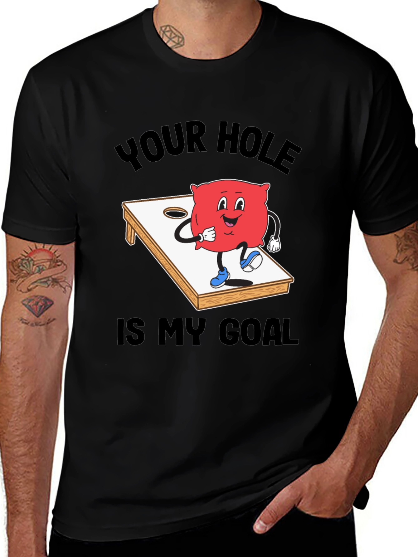 Cornhole Goal T-Shirt