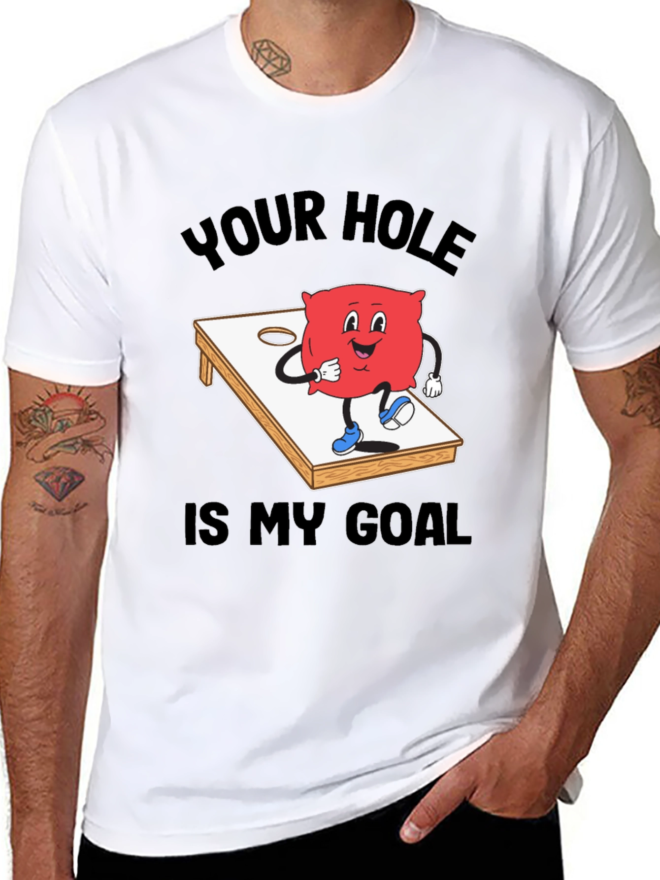 Cornhole Goal T-Shirt
