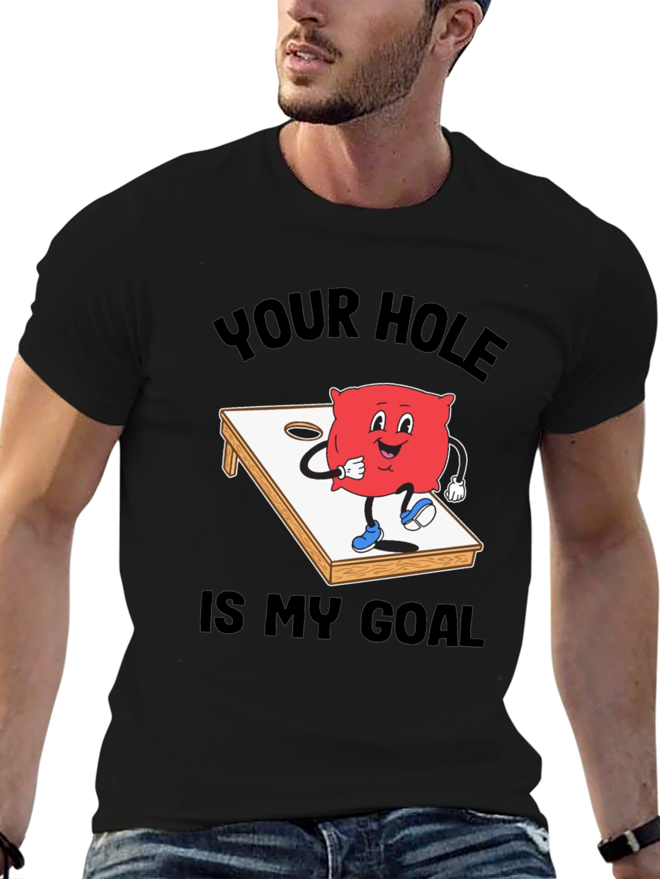 Cornhole Goal T-Shirt
