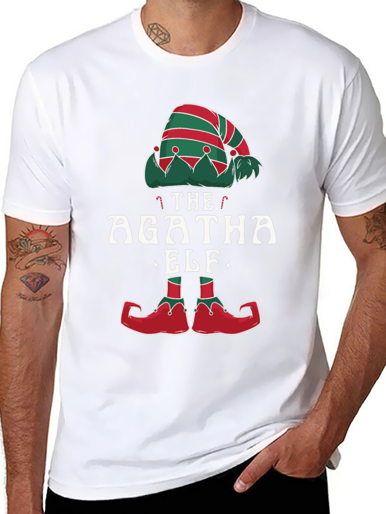 Agatha The Elf Christmas T-Shirt