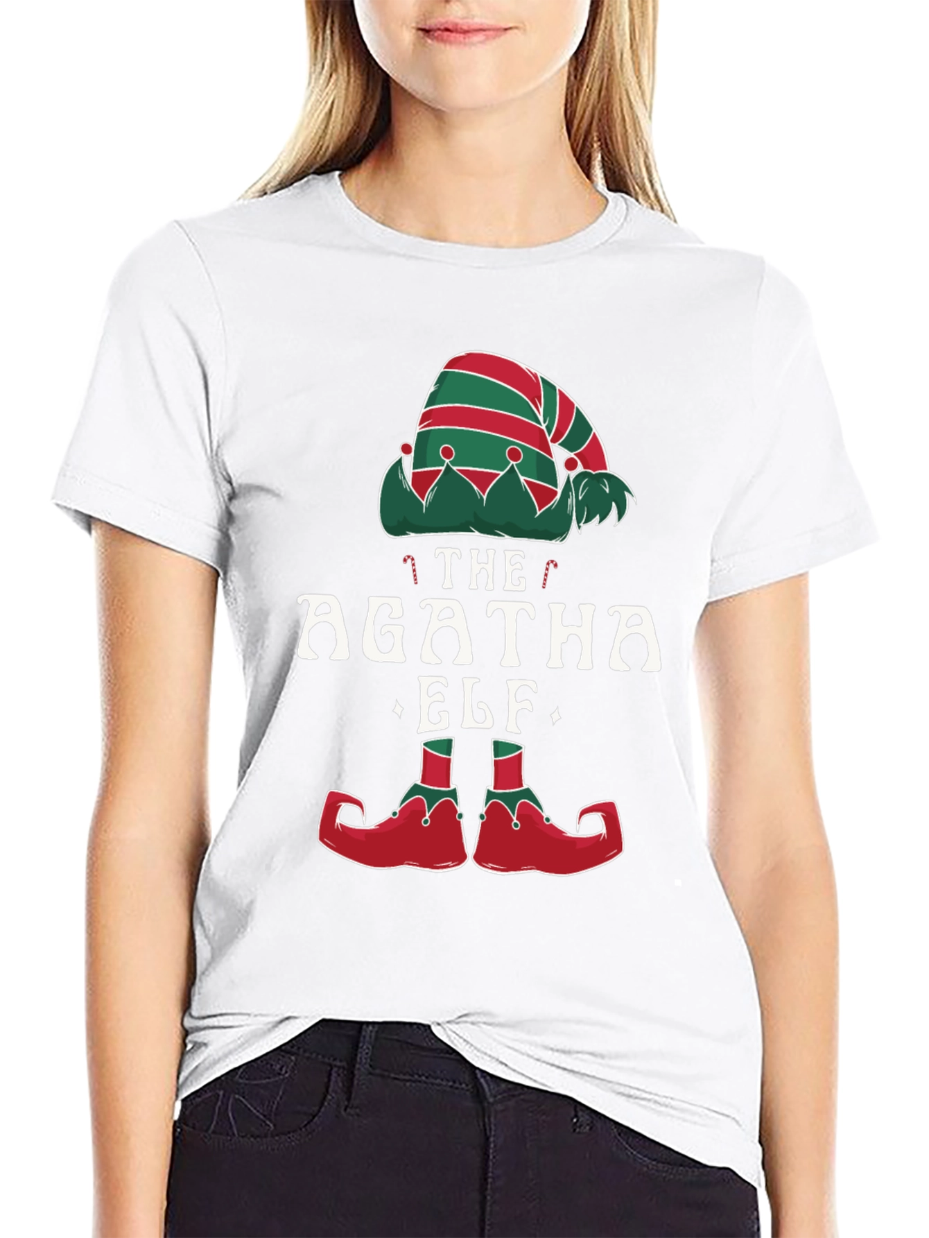 Agatha The Elf Christmas T-Shirt