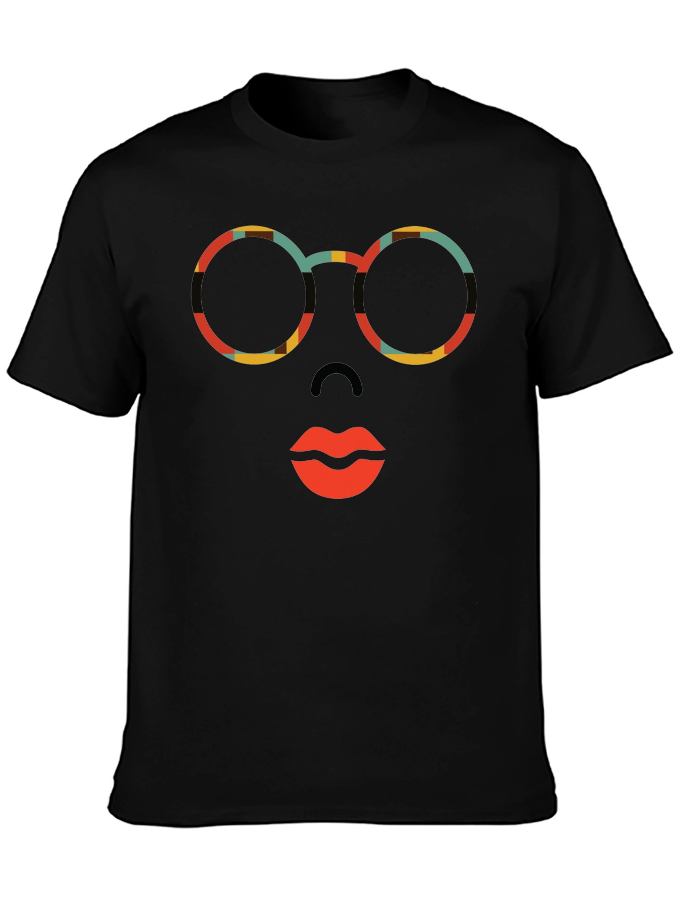 Abstract Face T-Shirt