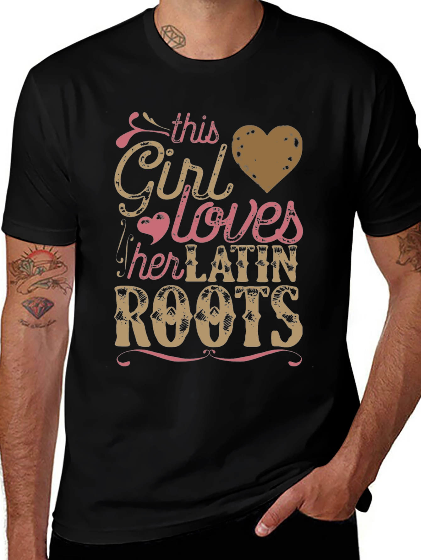 Girls Latin Roots T-Shirt