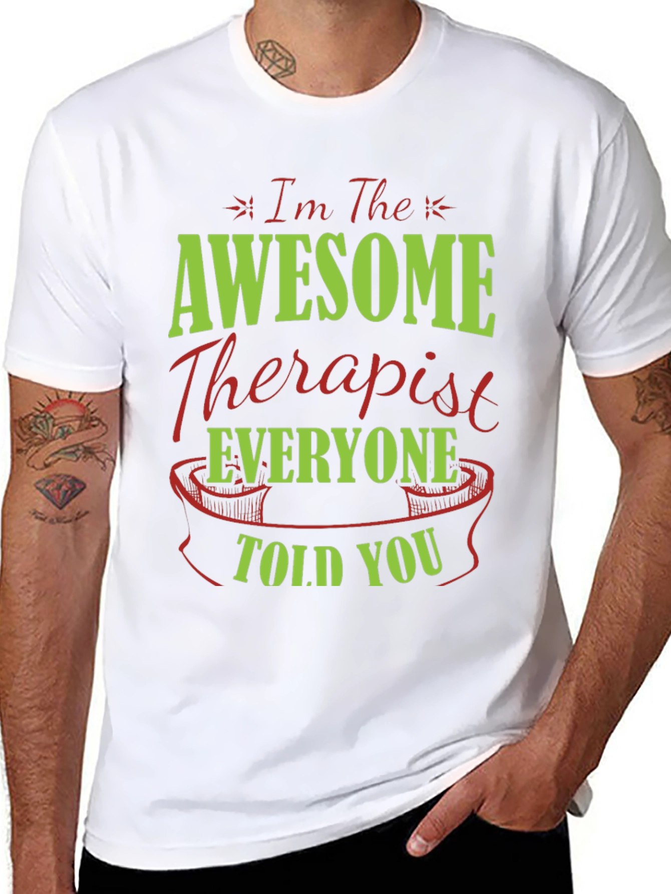 Awesome Therapist T-Shirt | Unique Gift