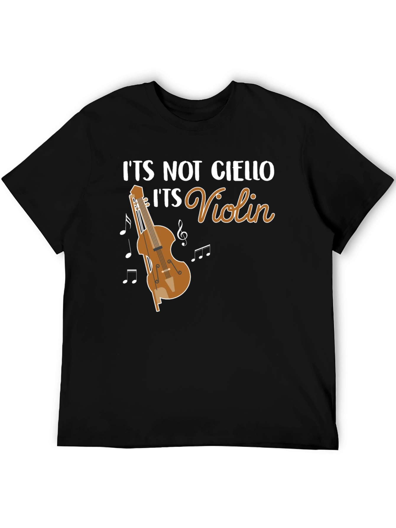 Funny Violin T-Shirt - Its Not Cello Music Tee