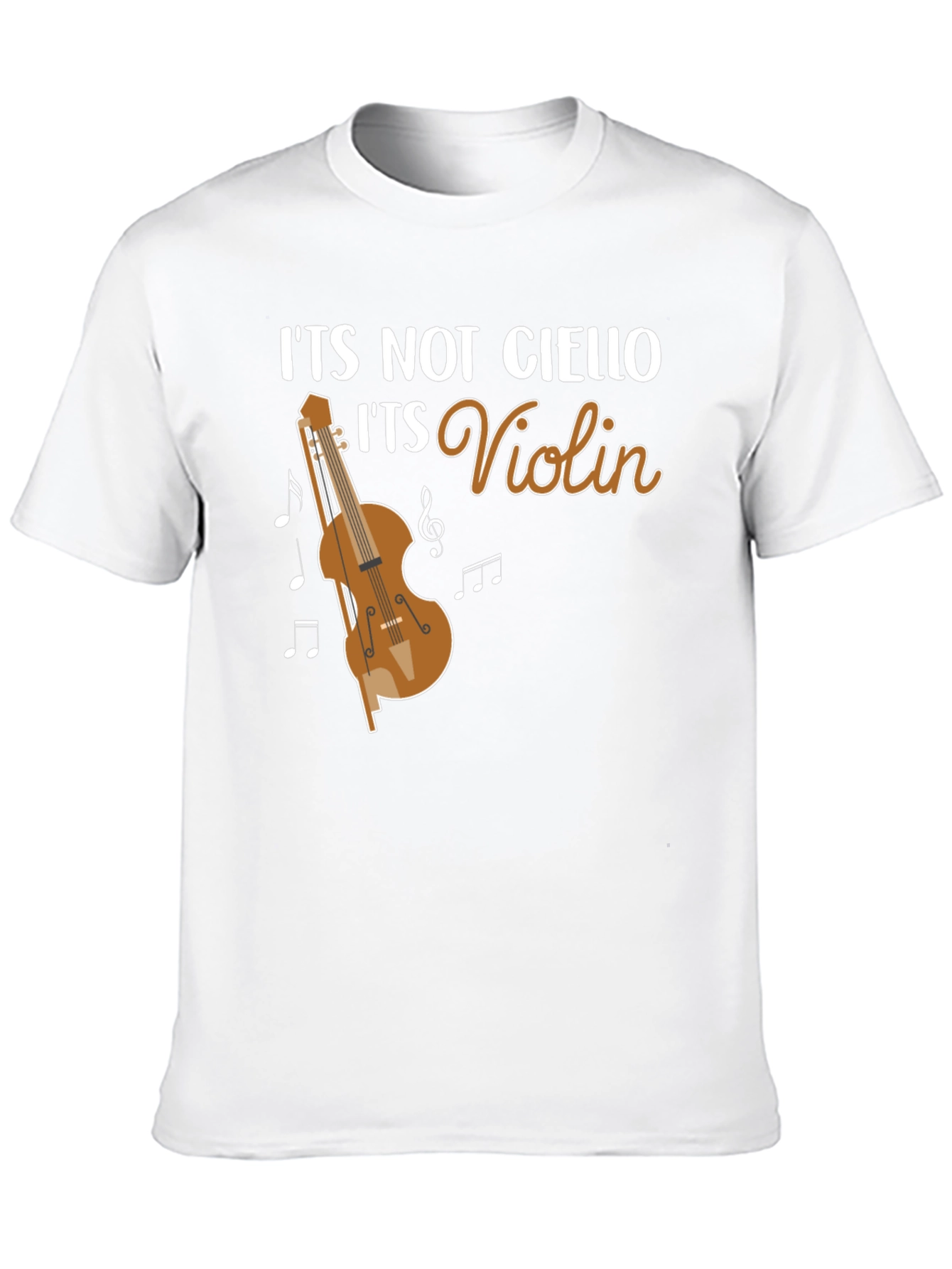 Funny Violin T-Shirt - Its Not Cello Music Tee