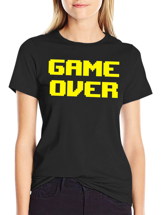 Game Over T-Shirt - Pixelated Style