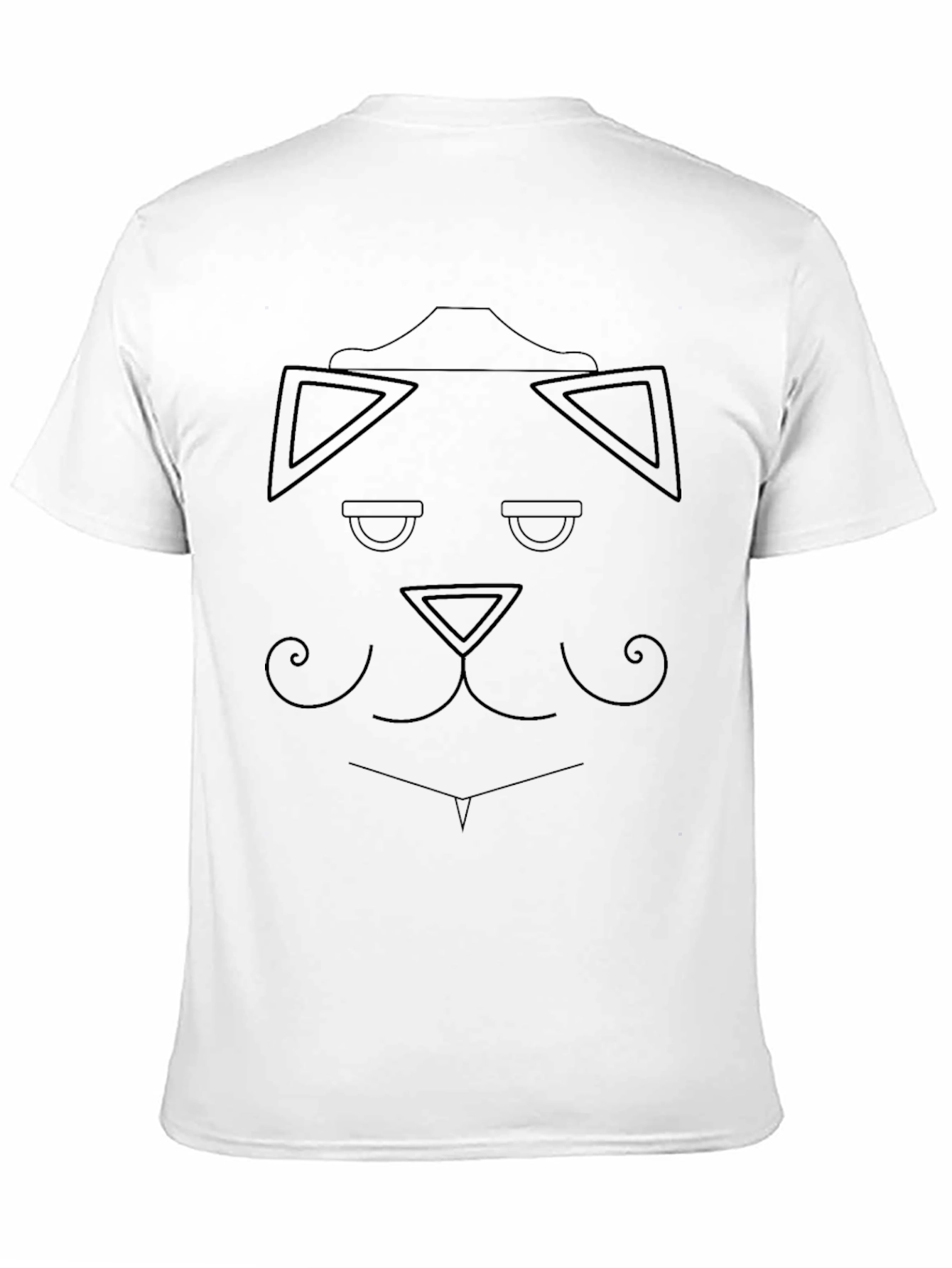 Abstract Geometric Dog T-Shirt