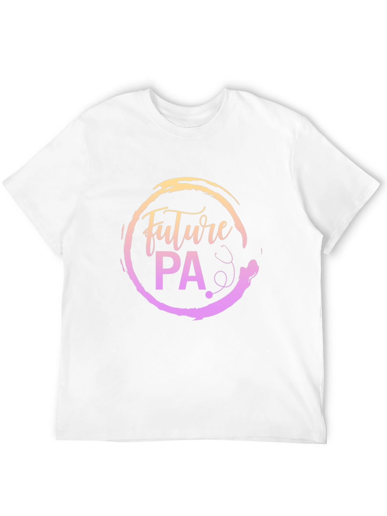 Future PA Black T-Shirt: Physician Assistant Design