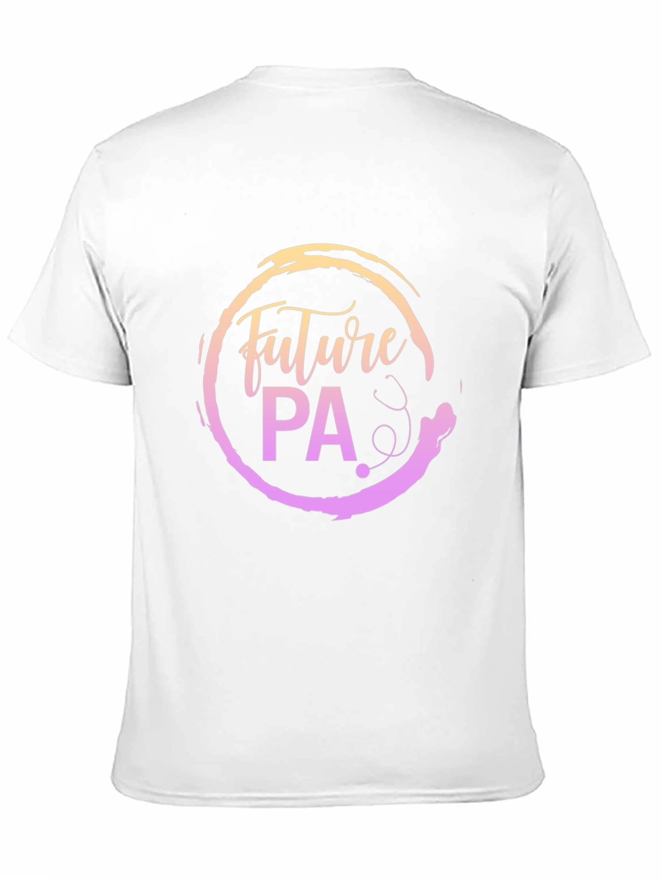 Future PA Black T-Shirt: Physician Assistant Design