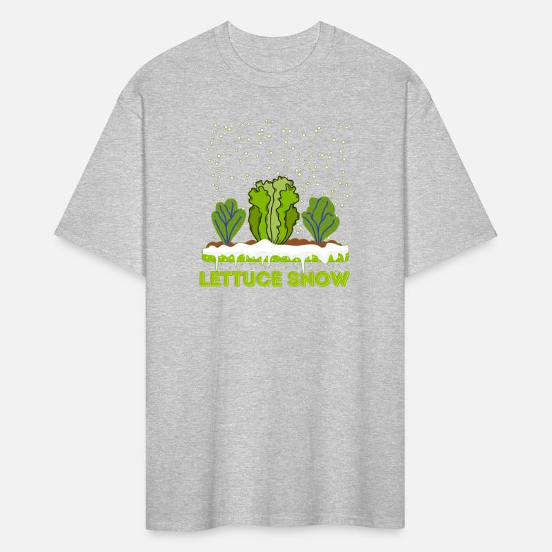 Lettuce Snow salad winter for vegetarians