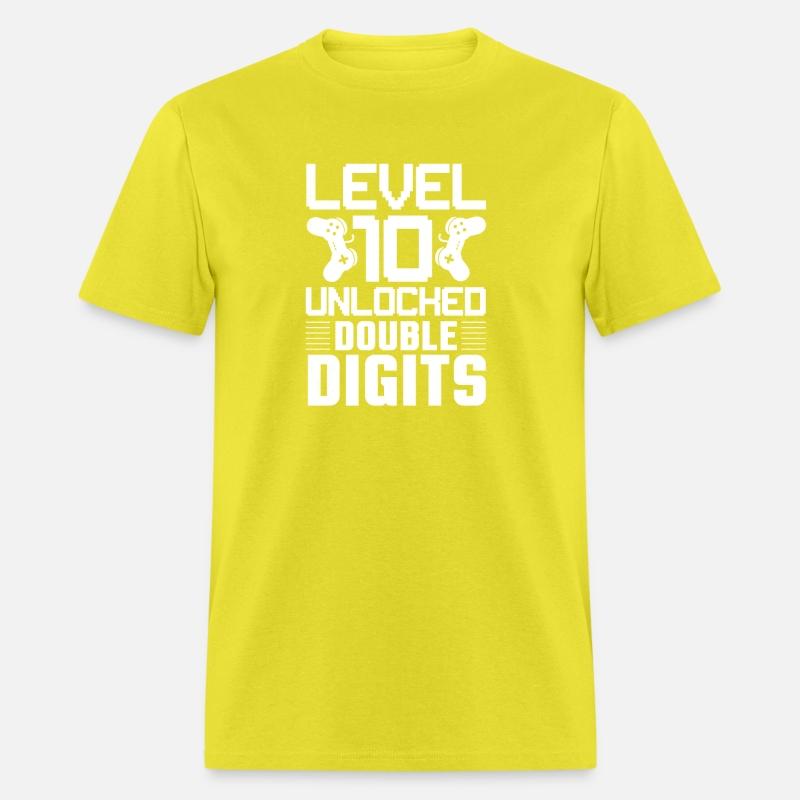 Level 10 Unlocked - Double Digits Gamer Tee