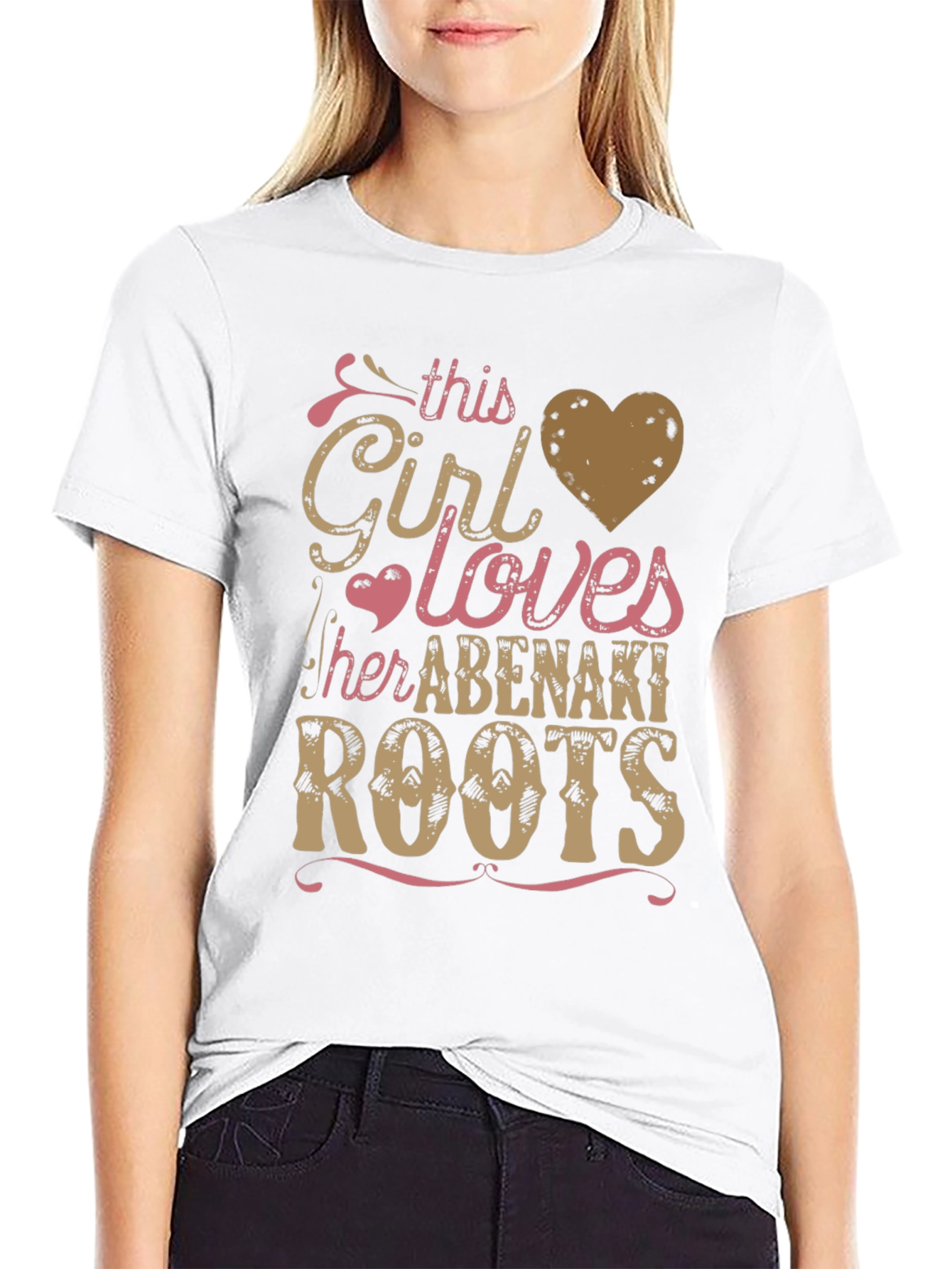 Abenaki Roots Girls T-Shirt