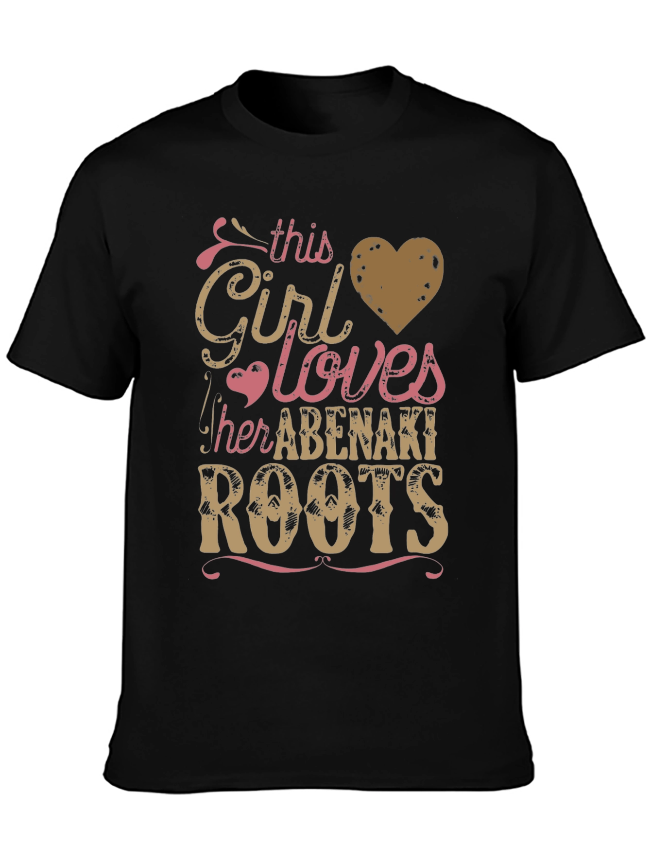 Abenaki Roots Girls T-Shirt