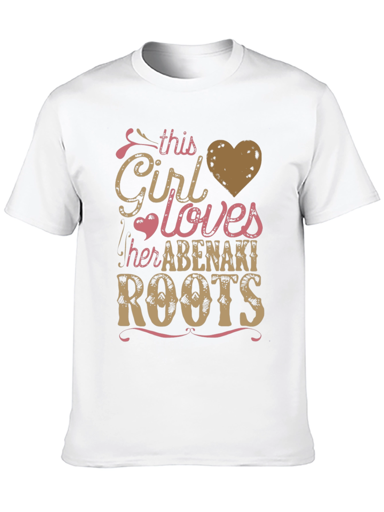 Abenaki Roots Girls T-Shirt