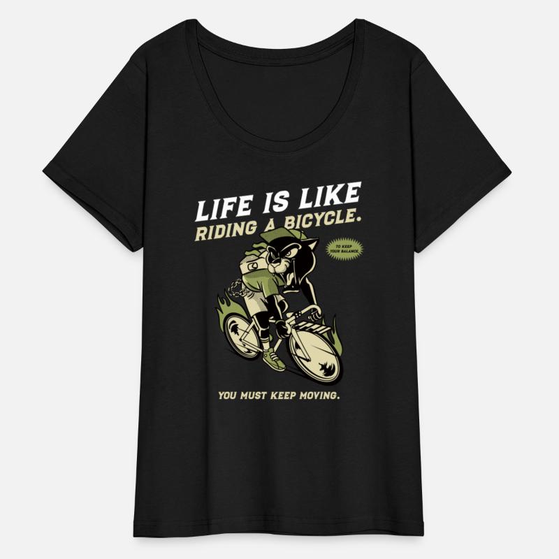 Life Is Like Riding a Bike – Keep Moving Forward!