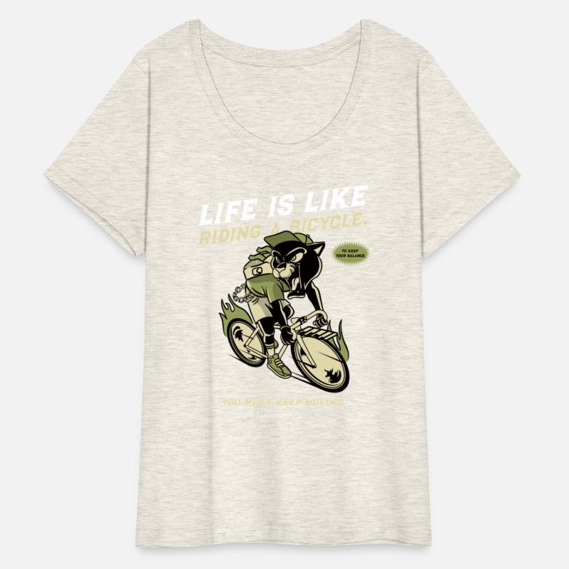 Life Is Like Riding a Bike – Keep Moving Forward!