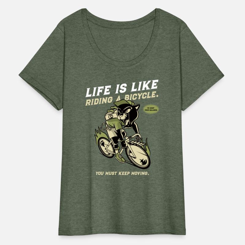 Life Is Like Riding a Bike – Keep Moving Forward!