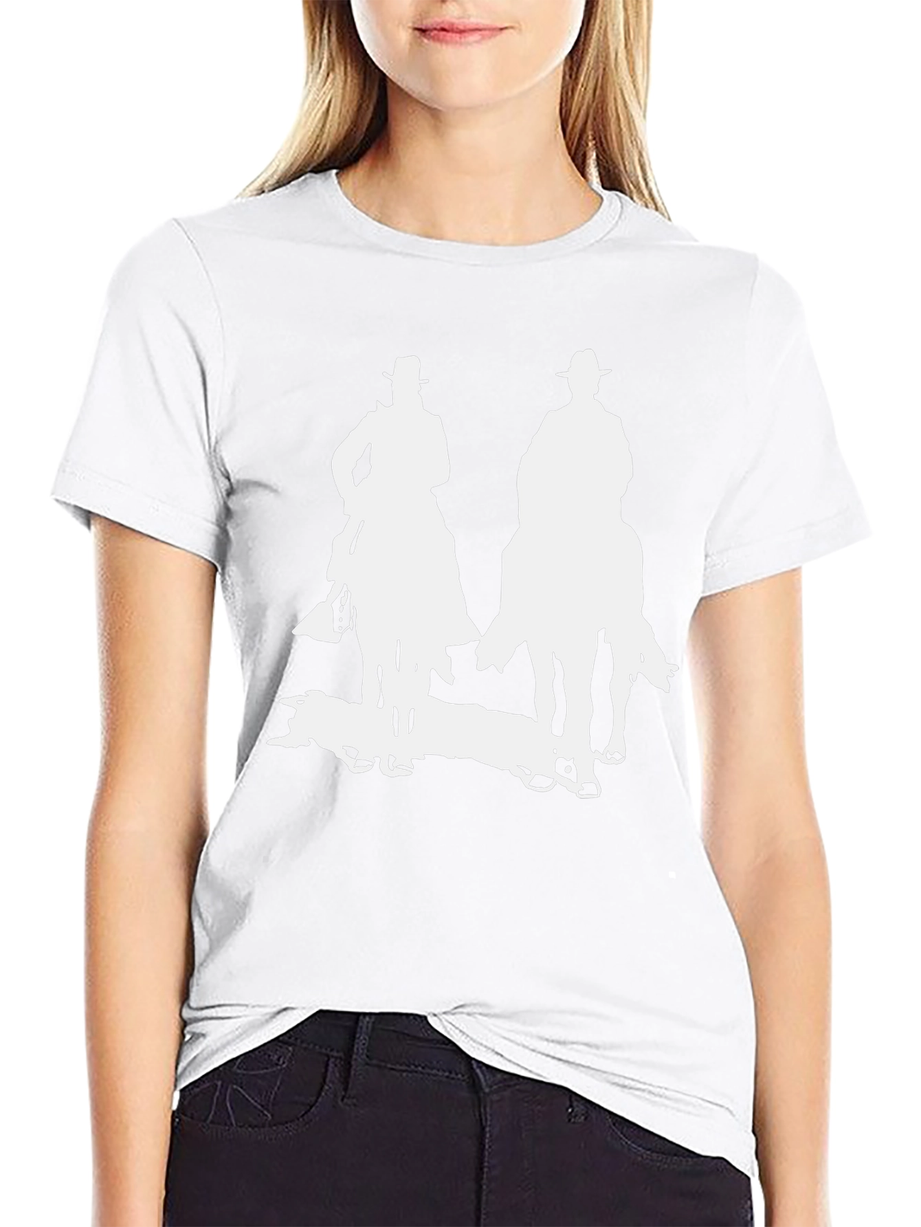 Cowboy Silhouette Graphic T-Shirt