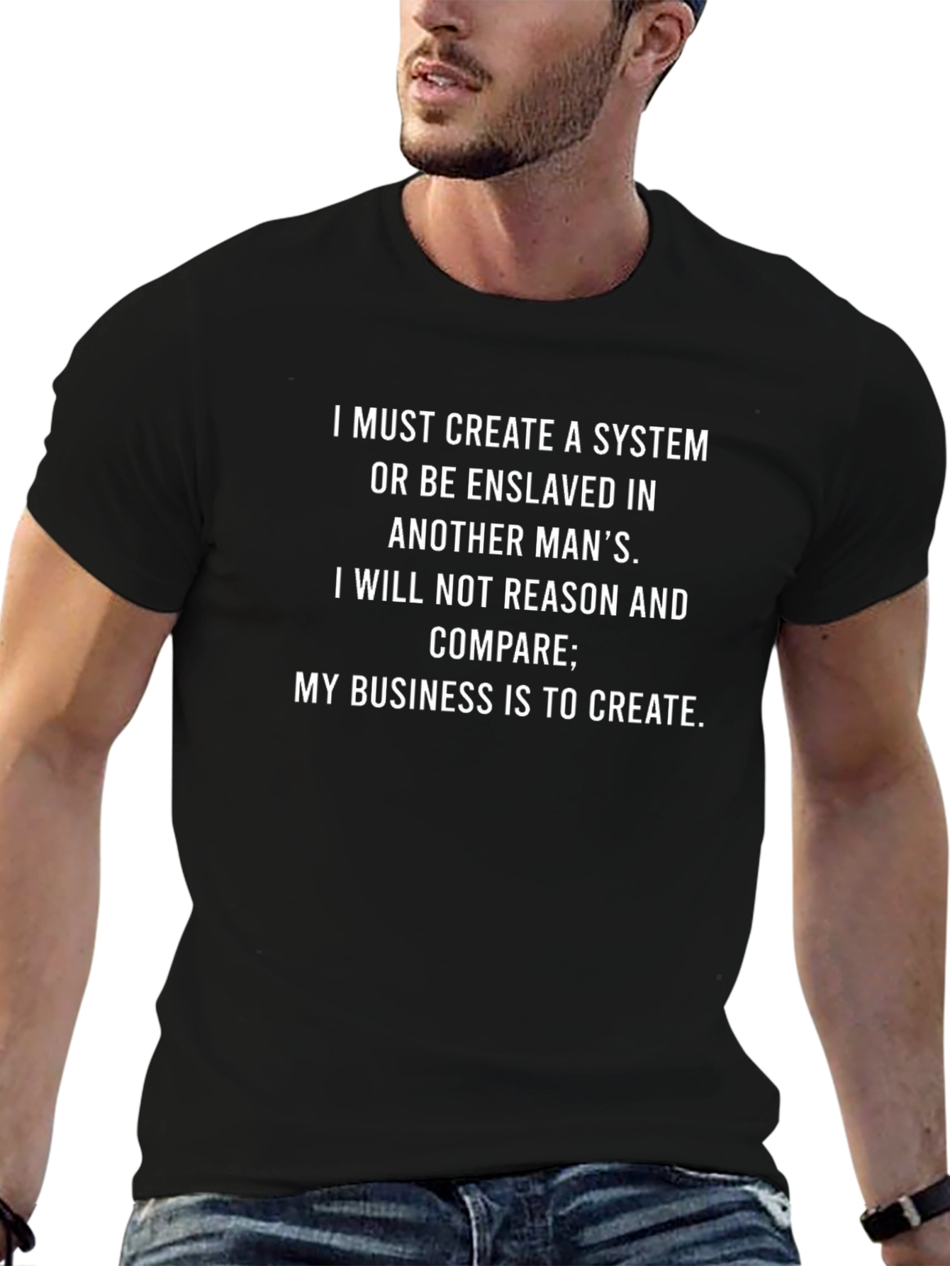Inspirational Quote T-Shirt - Create Your System
