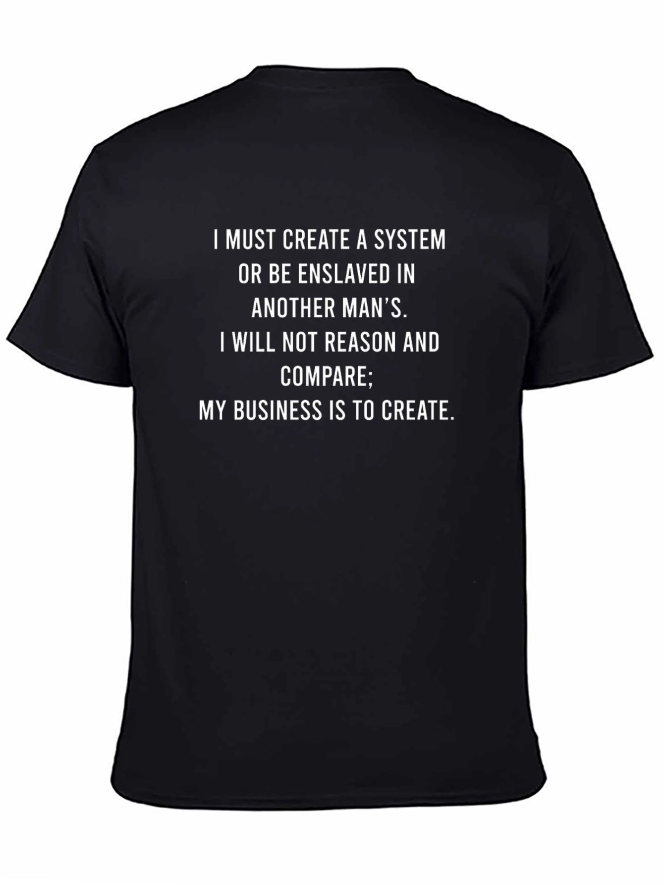 Inspirational Quote T-Shirt - Create Your System