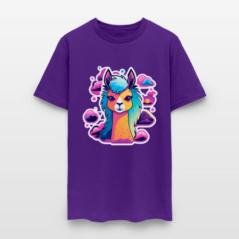 Llama Alpaca Illustration