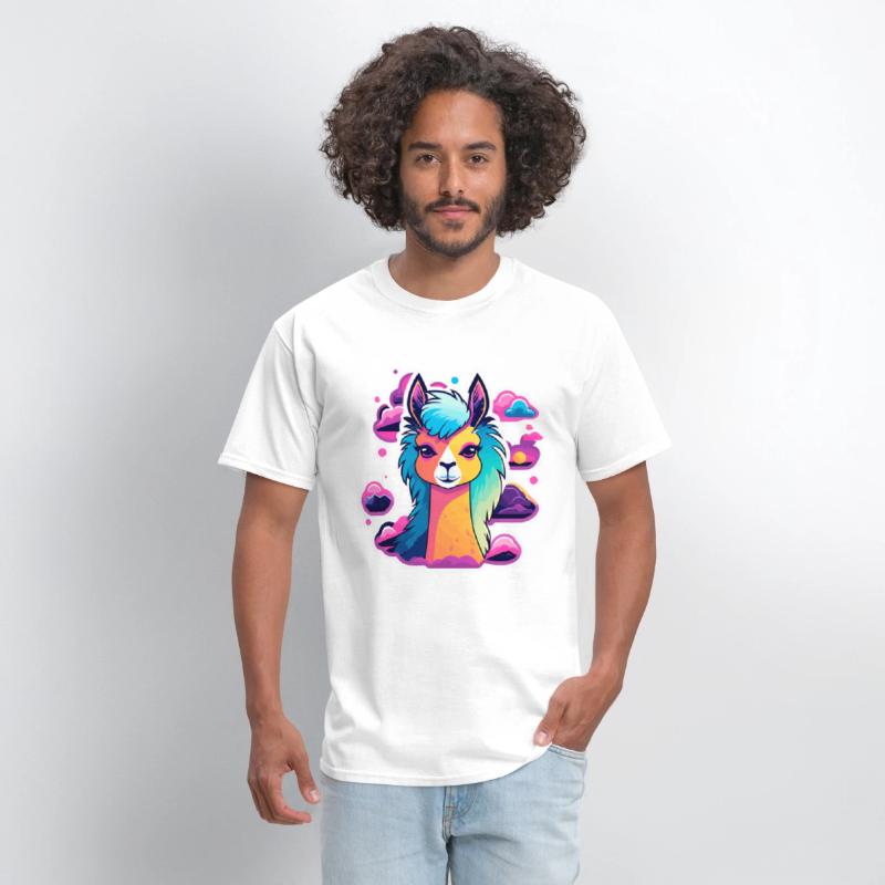 Llama Alpaca Illustration