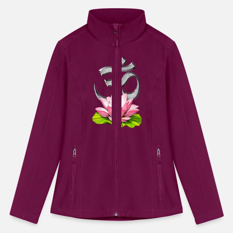 Lotus Flower Om Symbol