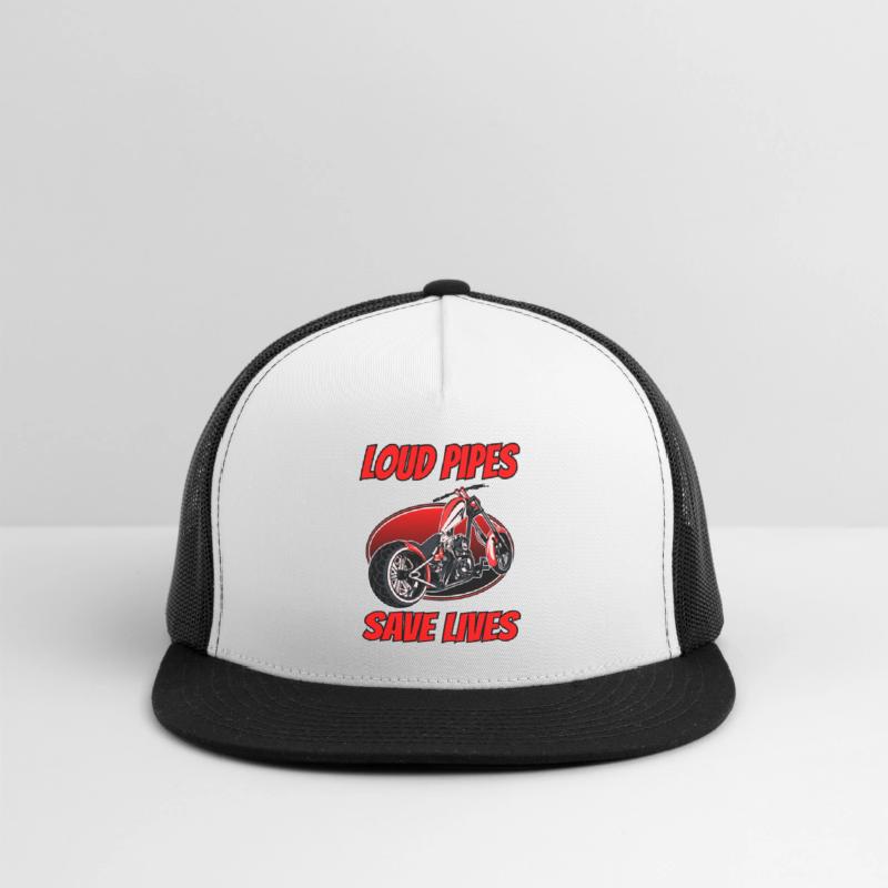 Loud pipes save lives, born to ride, biker
