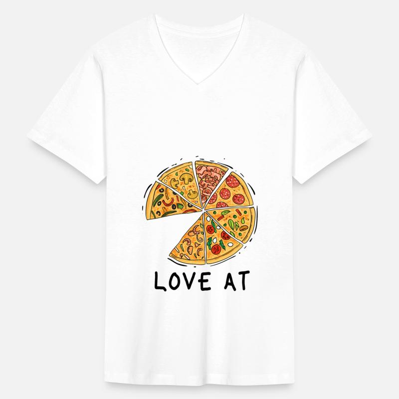 Love At Matching Pizza and Slice