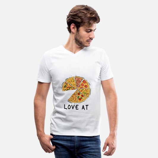 Love At Matching Pizza and Slice