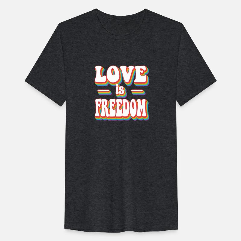 Love Is Freedom Pride Rainbow LGBTQ+