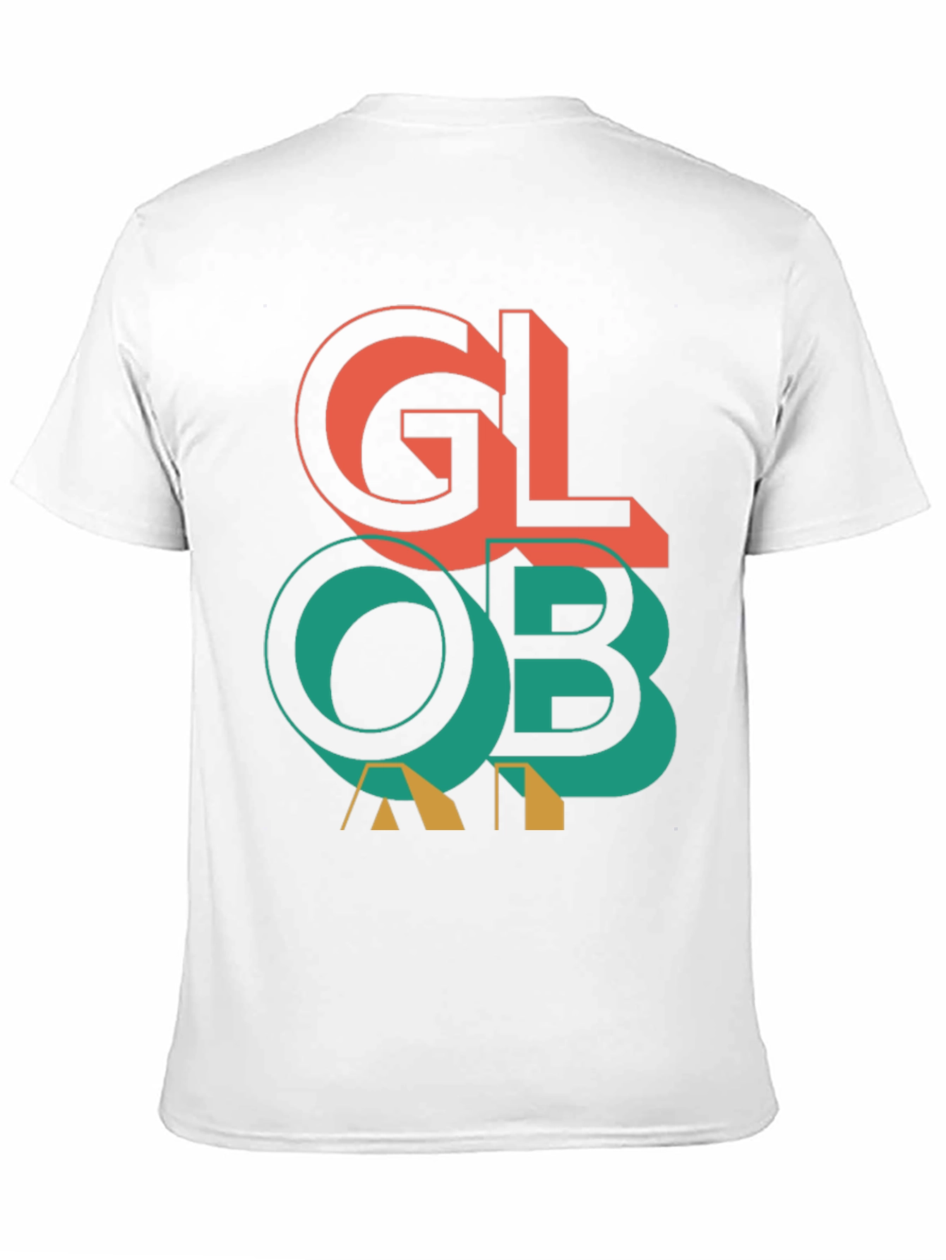 Global Graphic Print Tee - Stylish Everyday Wear
