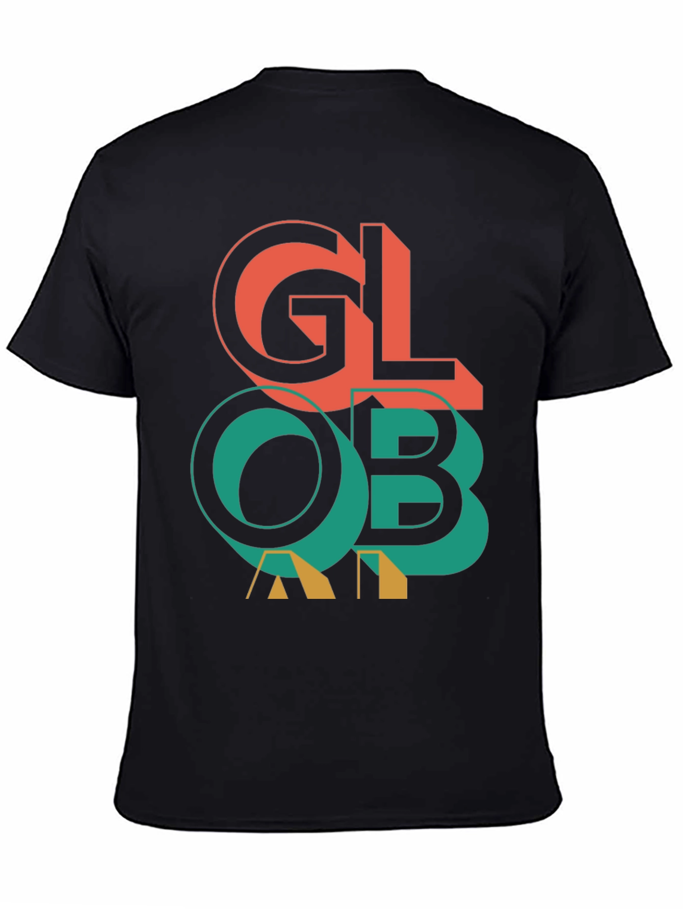Global Graphic Print Tee - Stylish Everyday Wear