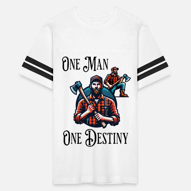 Lumberjack Destiny Funny Man Axe Shirt