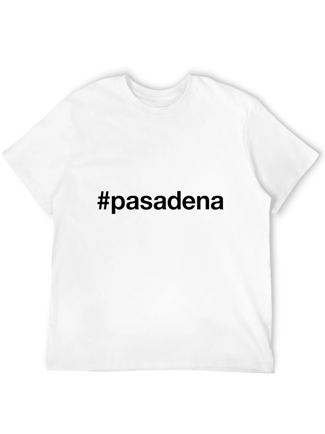 #pasadena Black T-Shirt - Stylish Casual Wear