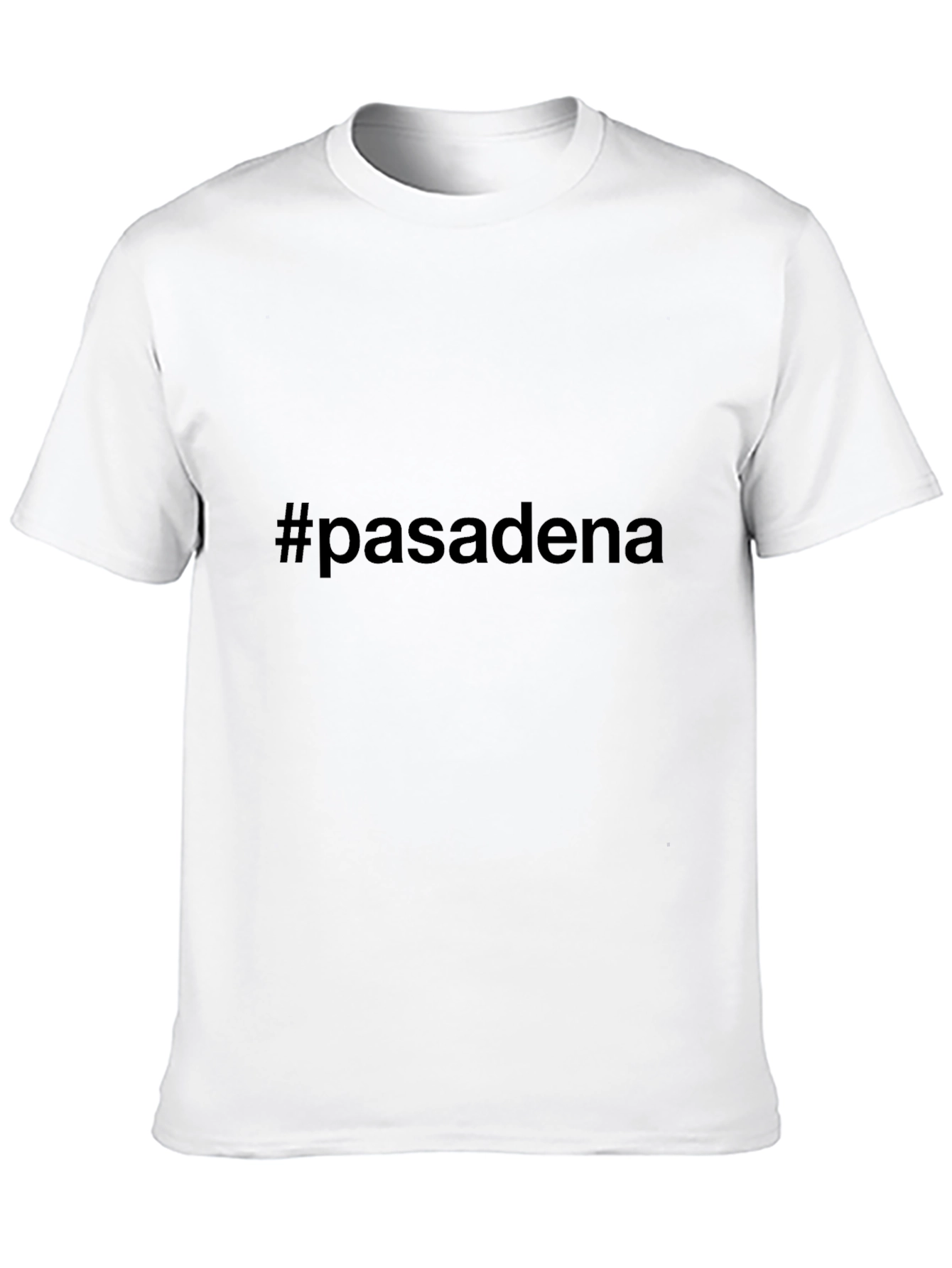 #pasadena Black T-Shirt - Stylish Casual Wear