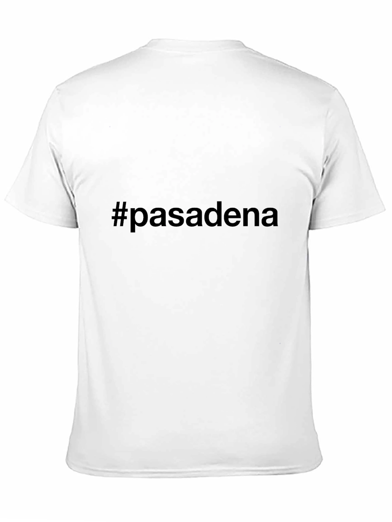#pasadena Black T-Shirt - Stylish Casual Wear