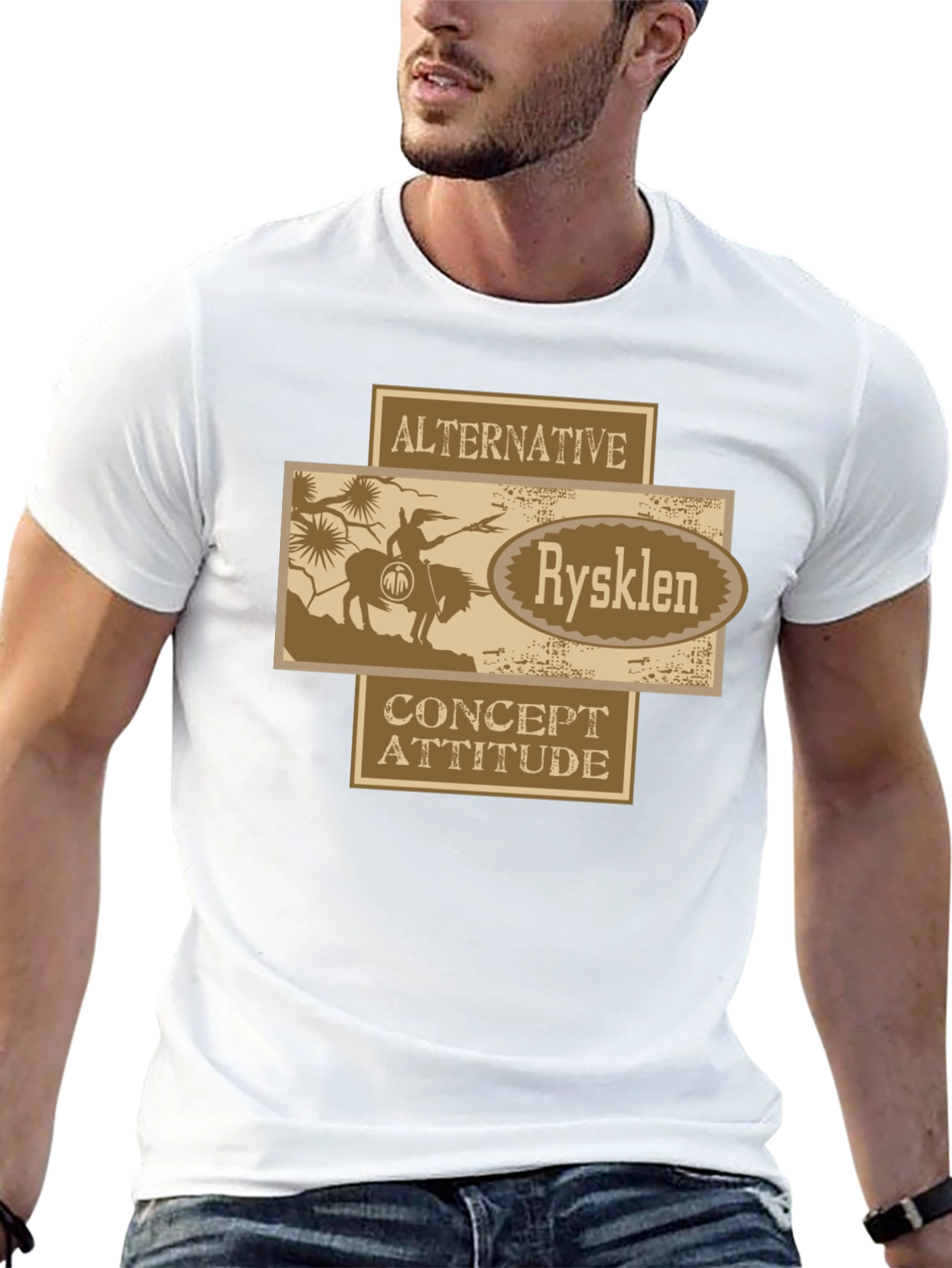 Alternative Rysklen Graphic Tee - Concept Attitude T-Shirt