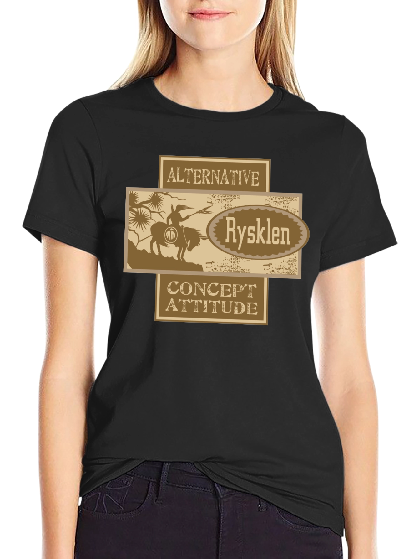 Alternative Rysklen Graphic Tee - Concept Attitude T-Shirt