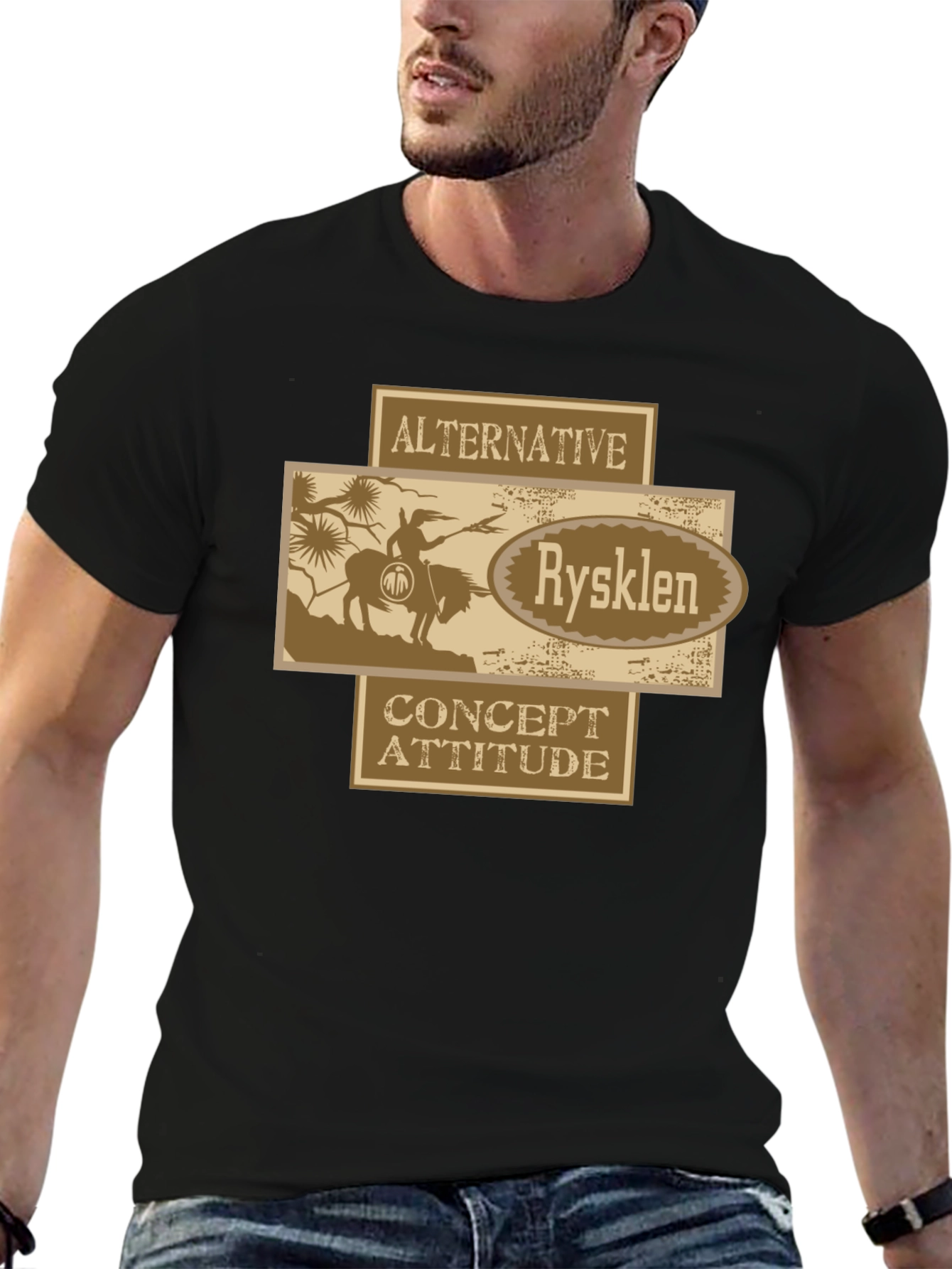 Alternative Rysklen Graphic Tee - Concept Attitude T-Shirt