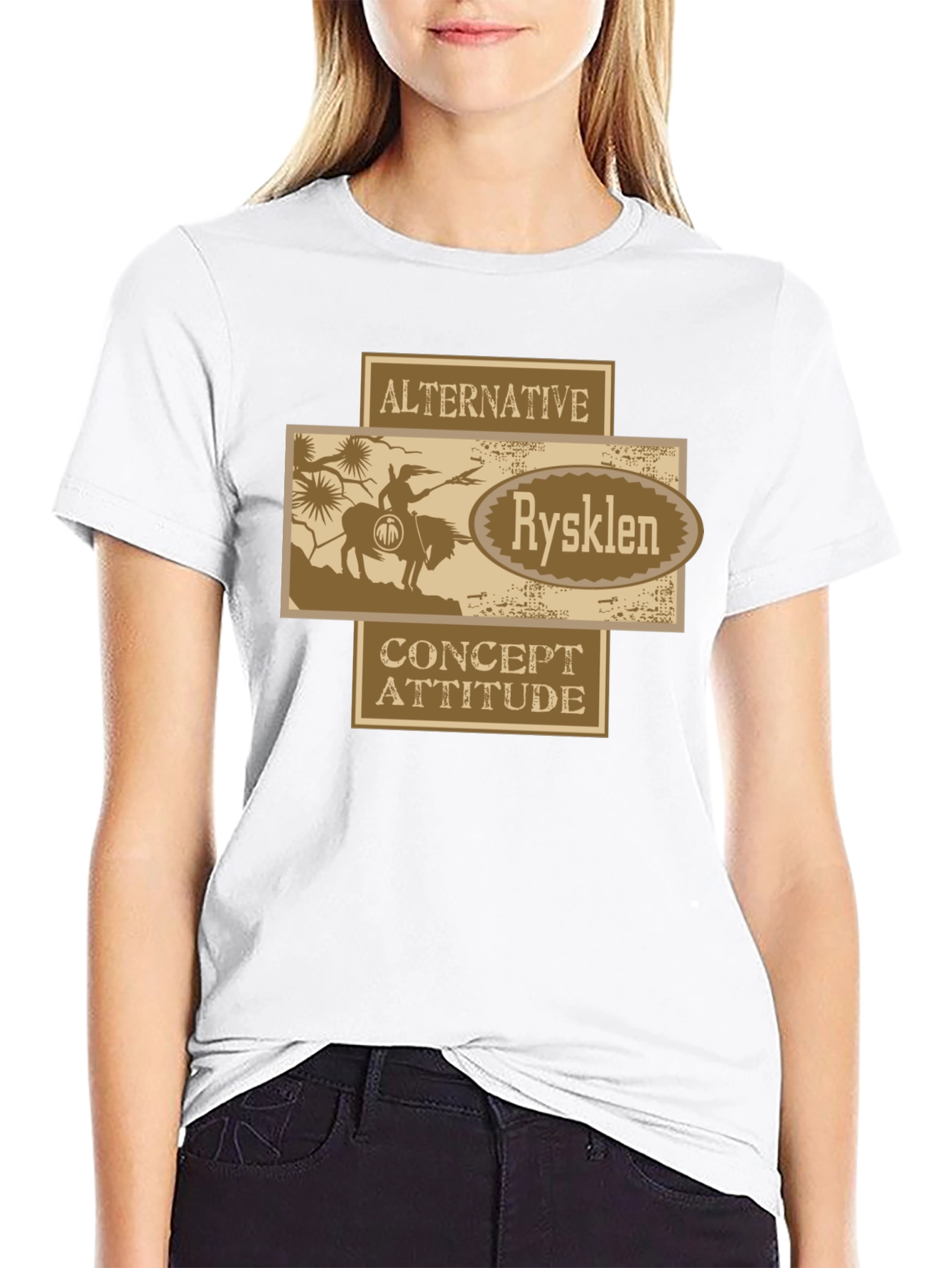 Alternative Rysklen Graphic Tee - Concept Attitude T-Shirt